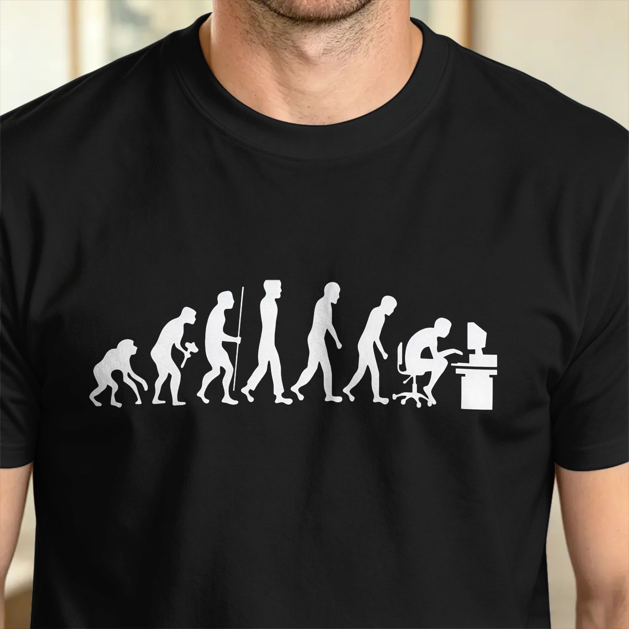 Camiseta Masculina 'Evolução d - Men'S Fashion Evolution avaliação e preço