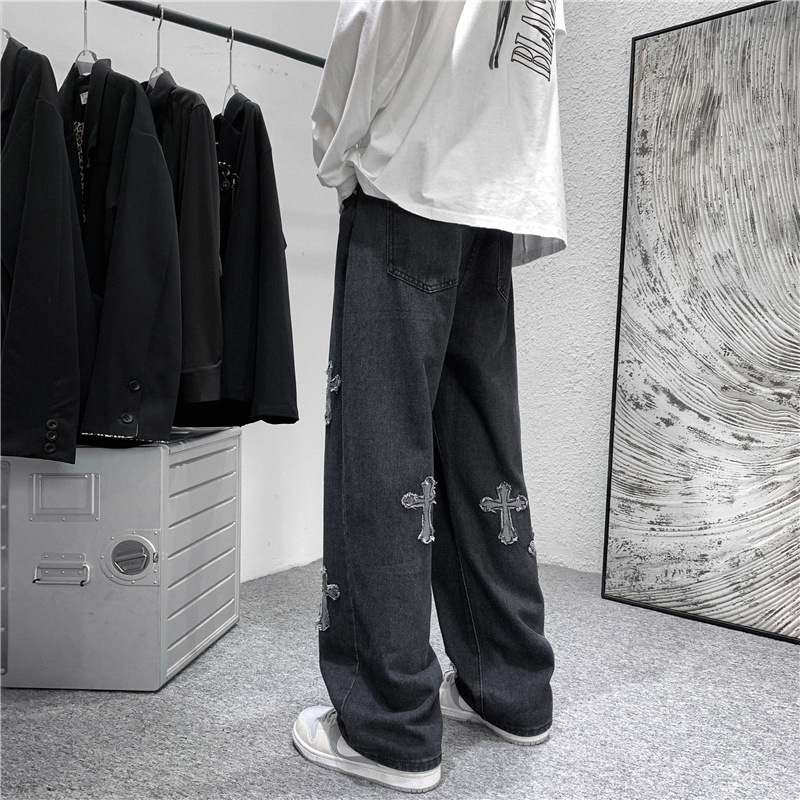 Calças Jeans Masculinas com Es - Men'S Fashion For 70 Year Old avaliação e preço