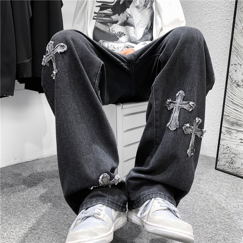 Calças Jeans Masculinas com Es - Men'S Fashion For 70 Year Old avaliação e preço