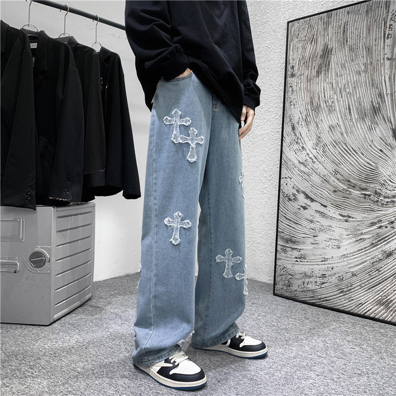 Calças Jeans Masculinas com Es - Men'S Fashion For 70 Year Old avaliação e preço