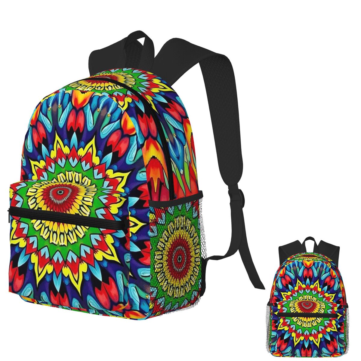 Vibrante Trippy Mandala 1960s  - Men'S Fashion 1960S avaliação e preço