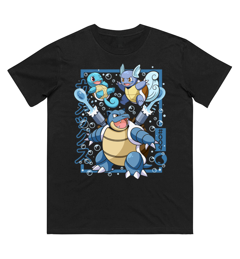 Pokémon Squirtle Evolution Imp - Men'S Fashion Evolution avaliação e preço