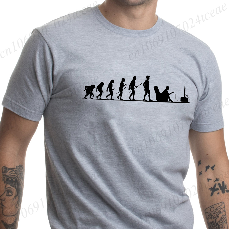 Camiseta masculina de verão ev - Men'S Fashion Evolution avaliação e preço