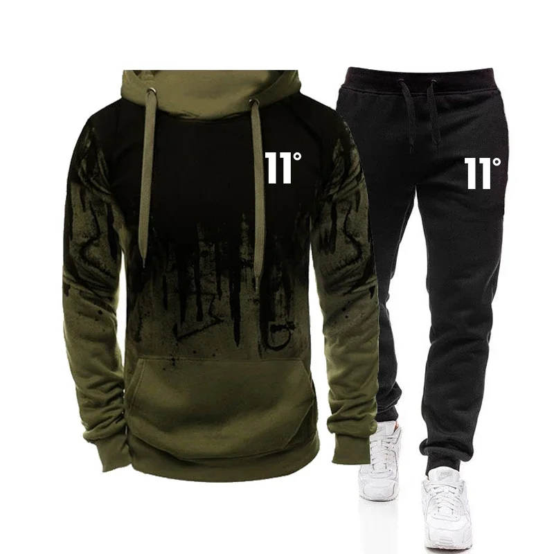Conjunto de Moletom Masculino  - Men'S Fashion Hoodies avaliação e preço