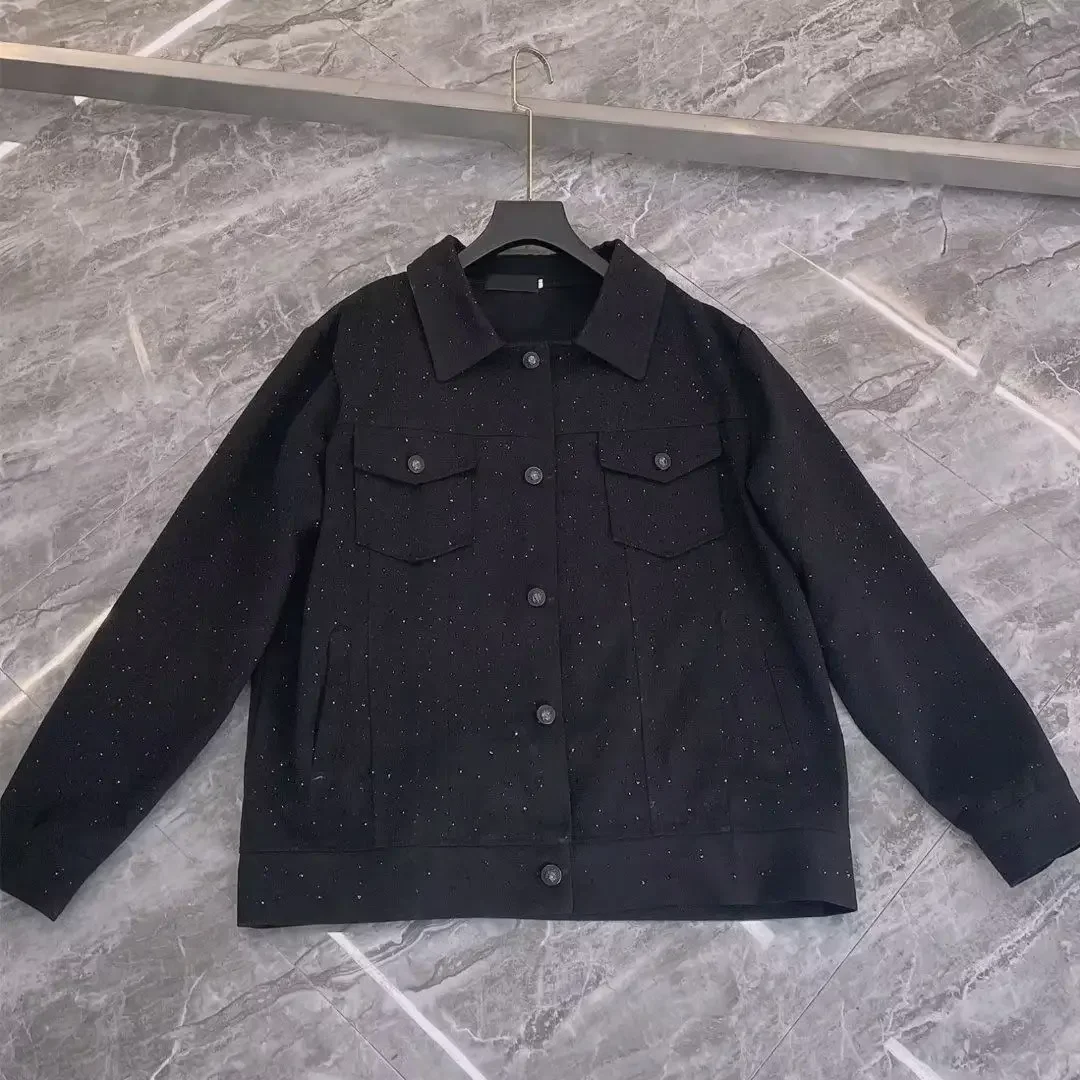 Casaco jeans para homens botão - Mens Fashion Denim Jacket avaliação e preço