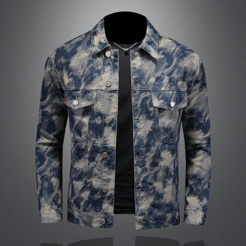 2025 primavera vintage denim j - Mens Fashion Denim Jacket avaliação e preço