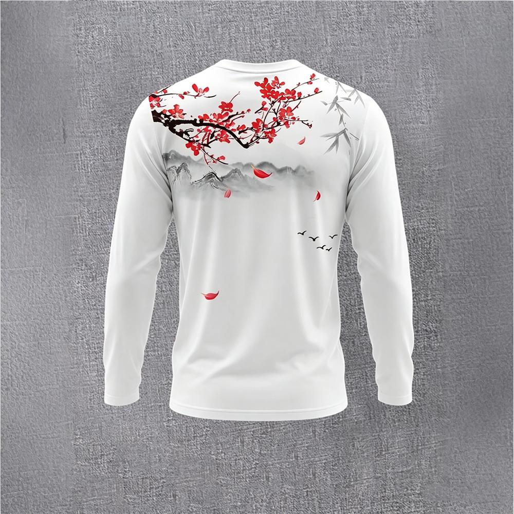 Camiseta Masculina de Manga Lo - Mens Fashion Streetwear avaliação e preço