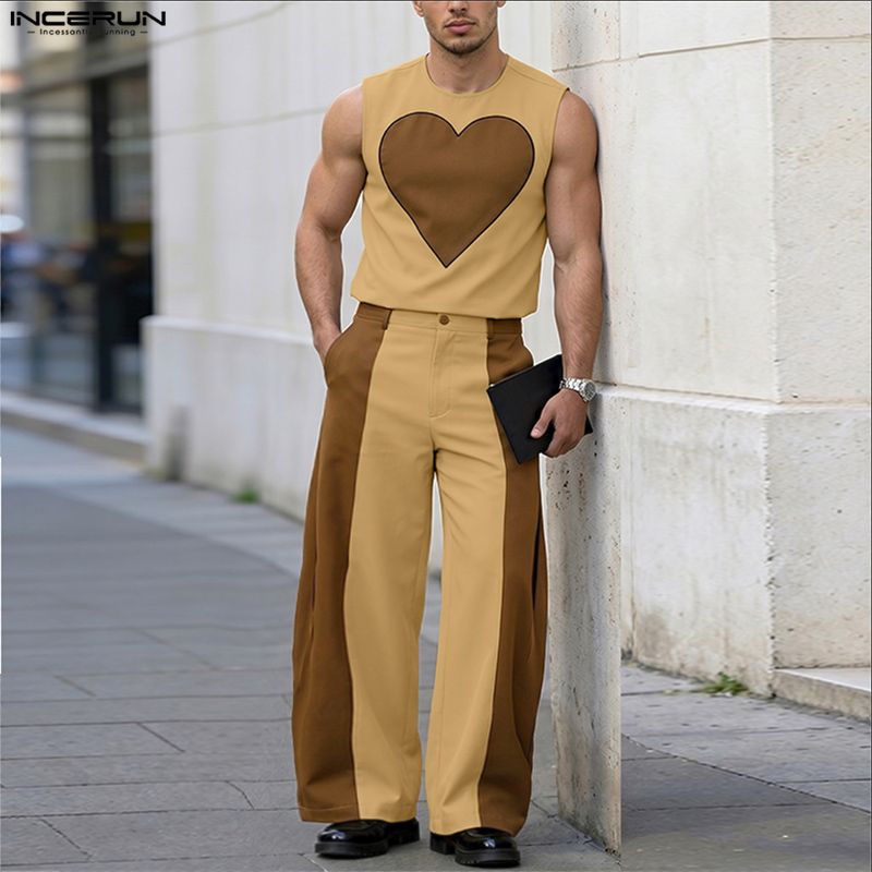 Conjuntos Masculinos INCERUN:  - Mens Fashion Streetwear avaliação e preço