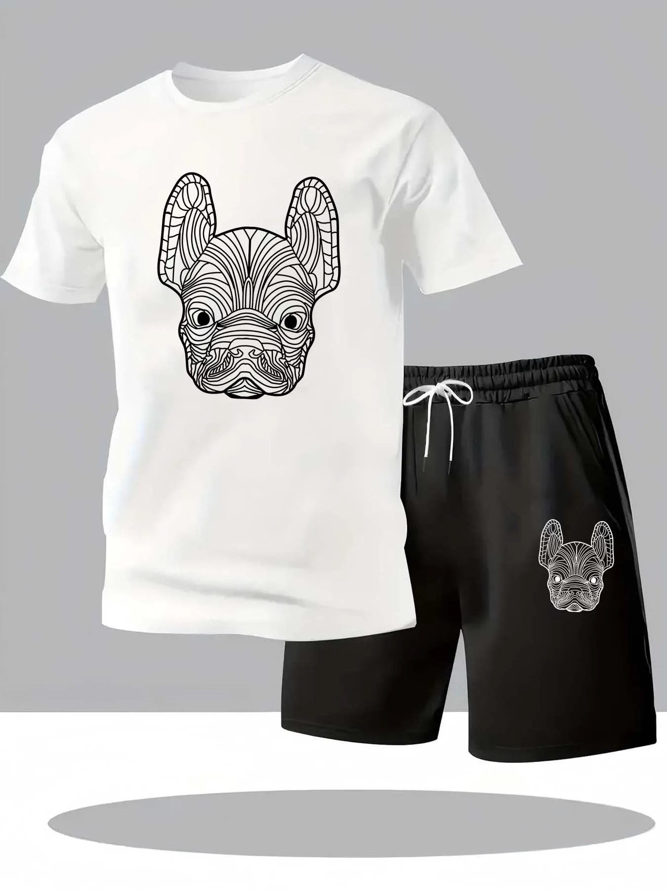 Conjunto de camiseta e shorts  - Mens Fashion Workwear avaliação e preço