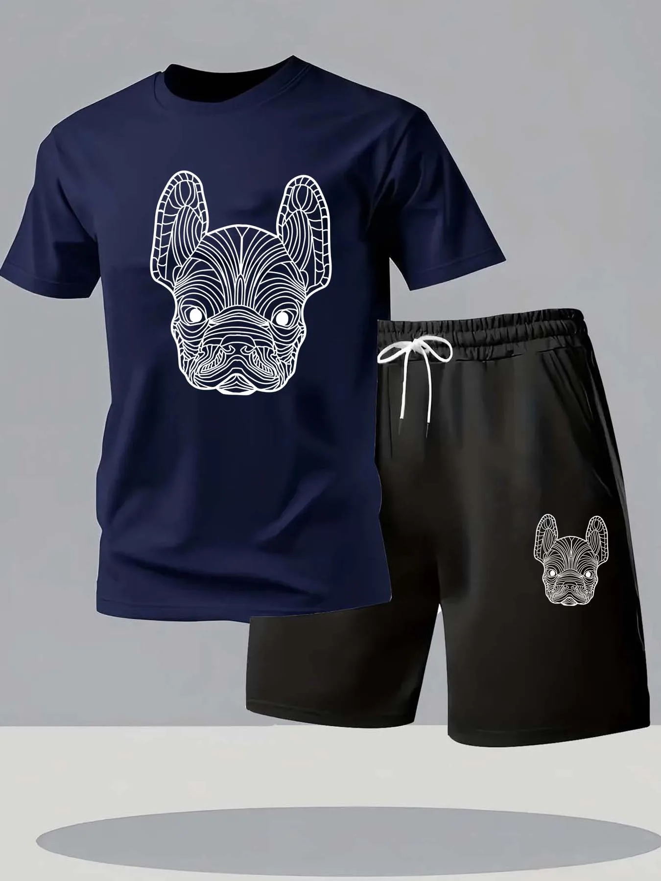 Conjunto de camiseta e shorts  - Mens Fashion Workwear avaliação e preço