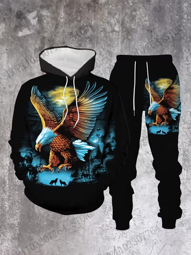 Conjunto de Moletom e Calça Ou - Men'S Fashion Hoodies avaliação e preço