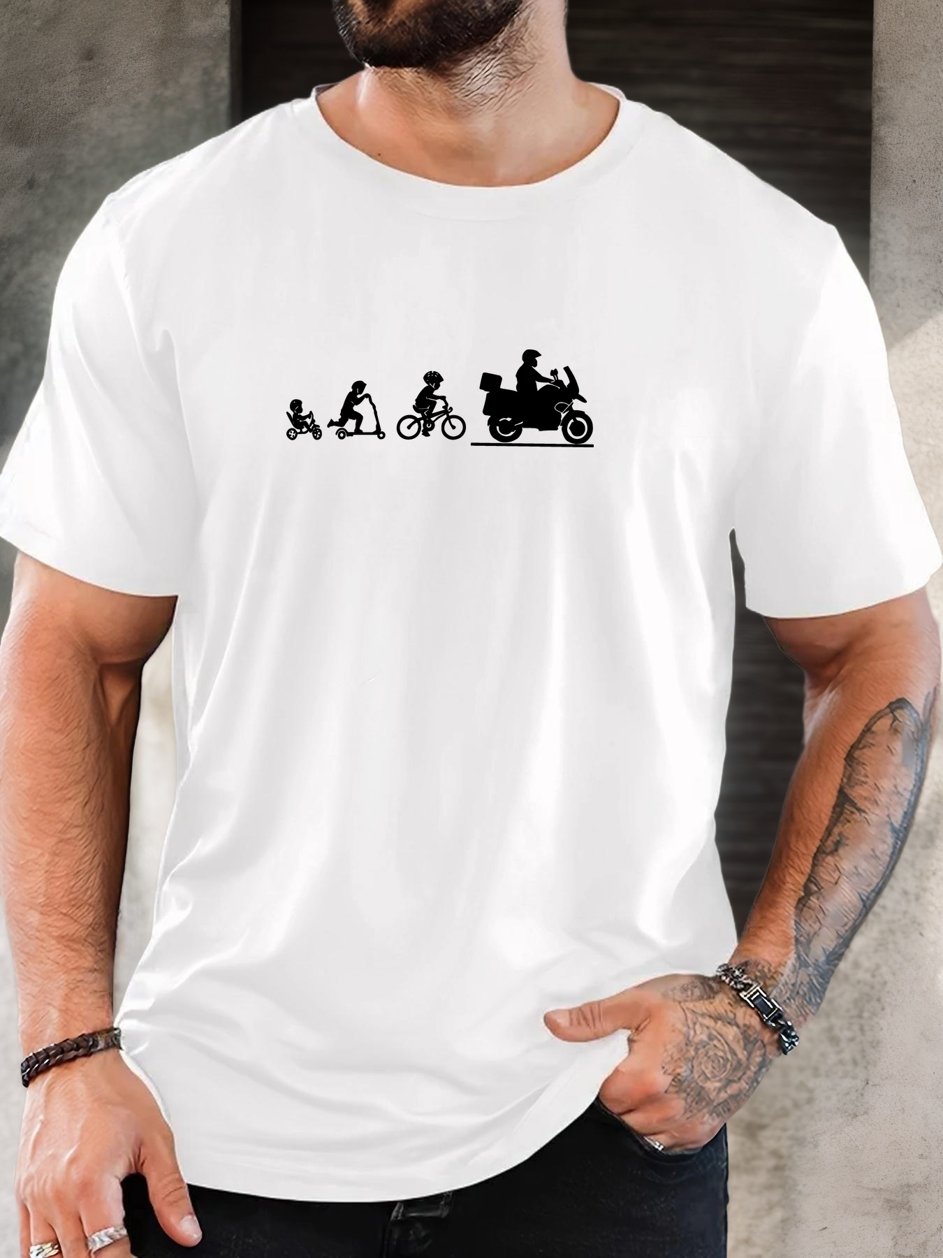 Camiseta Básica Masculina Pret - Men'S Fashion Evolution avaliação e preço