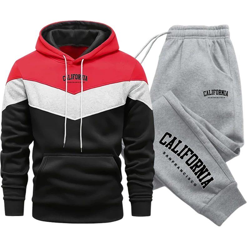 Conjunto de Moletom Masculino  - Men'S Fashion Hoodies avaliação e preço