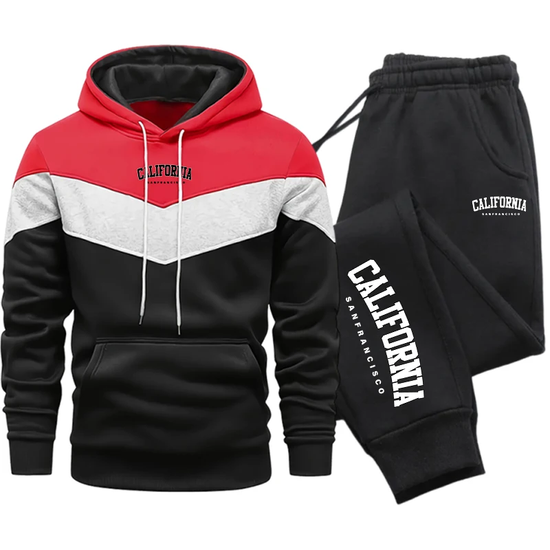 Conjunto de Moletom Masculino  - Men'S Fashion Hoodies avaliação e preço