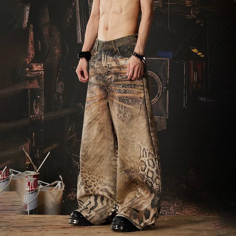 LUZHEN 2026 Nova Calça Jeans M - Men'S Fashion For 70 Year Old avaliação e preço