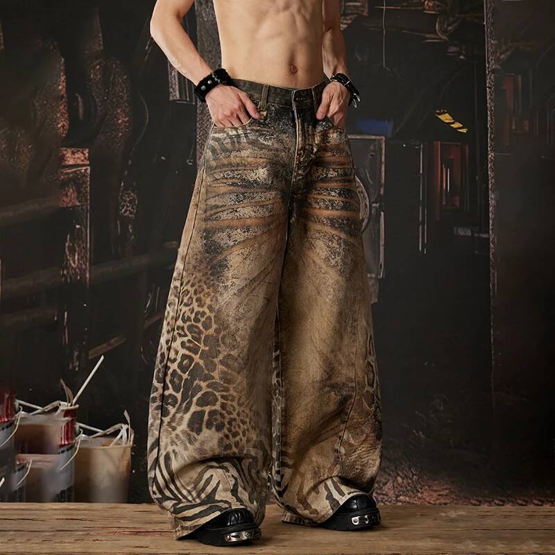 LUZHEN 2026 Nova Calça Jeans M - Men'S Fashion For 70 Year Old avaliação e preço
