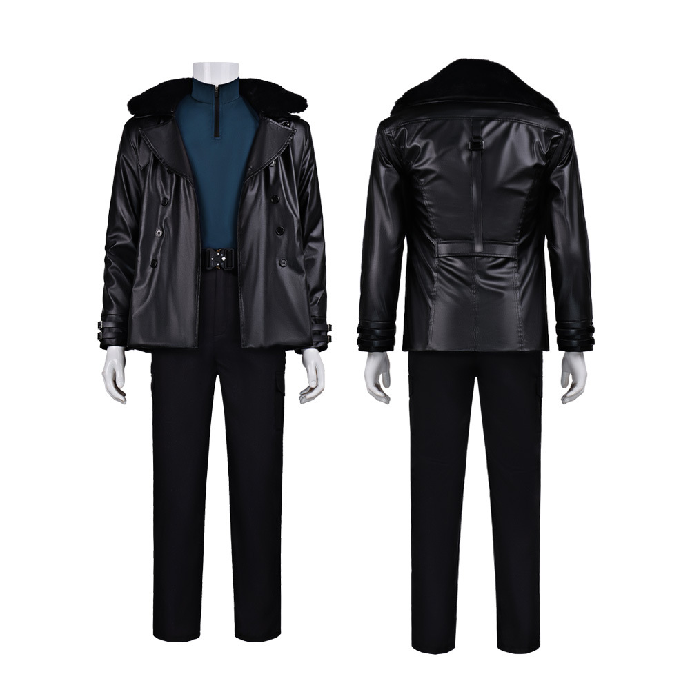 Fantasia Cosplay Leon Kennedy  - Bomber Jacket Men avaliação e preço