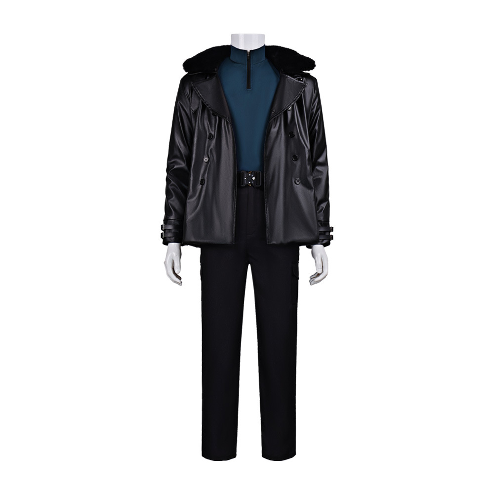 Fantasia Cosplay Leon Kennedy  - Bomber Jacket Men avaliação e preço