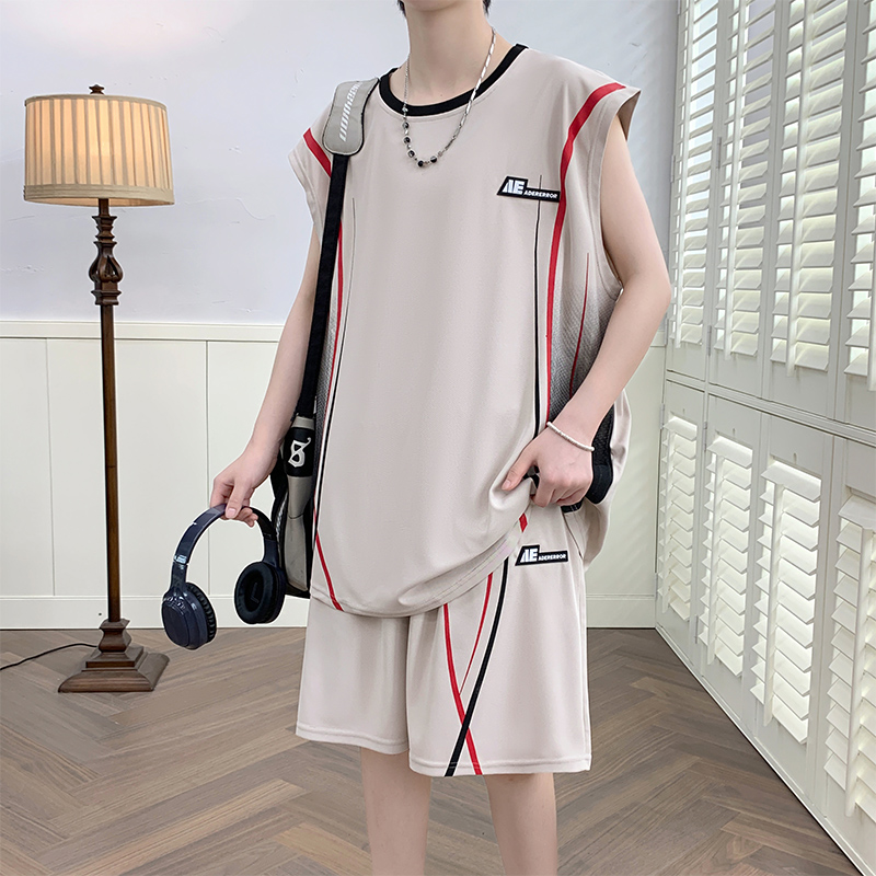 Conjunto de Roupas Casuais Mas - Mens Fashion Streetwear avaliação e preço