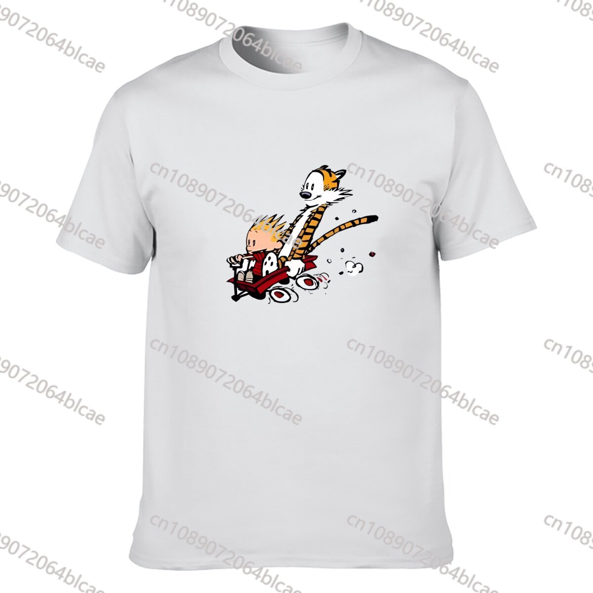 C-calvin e h-hobbes t camisa f - Mens Fashion Combination avaliação e preço