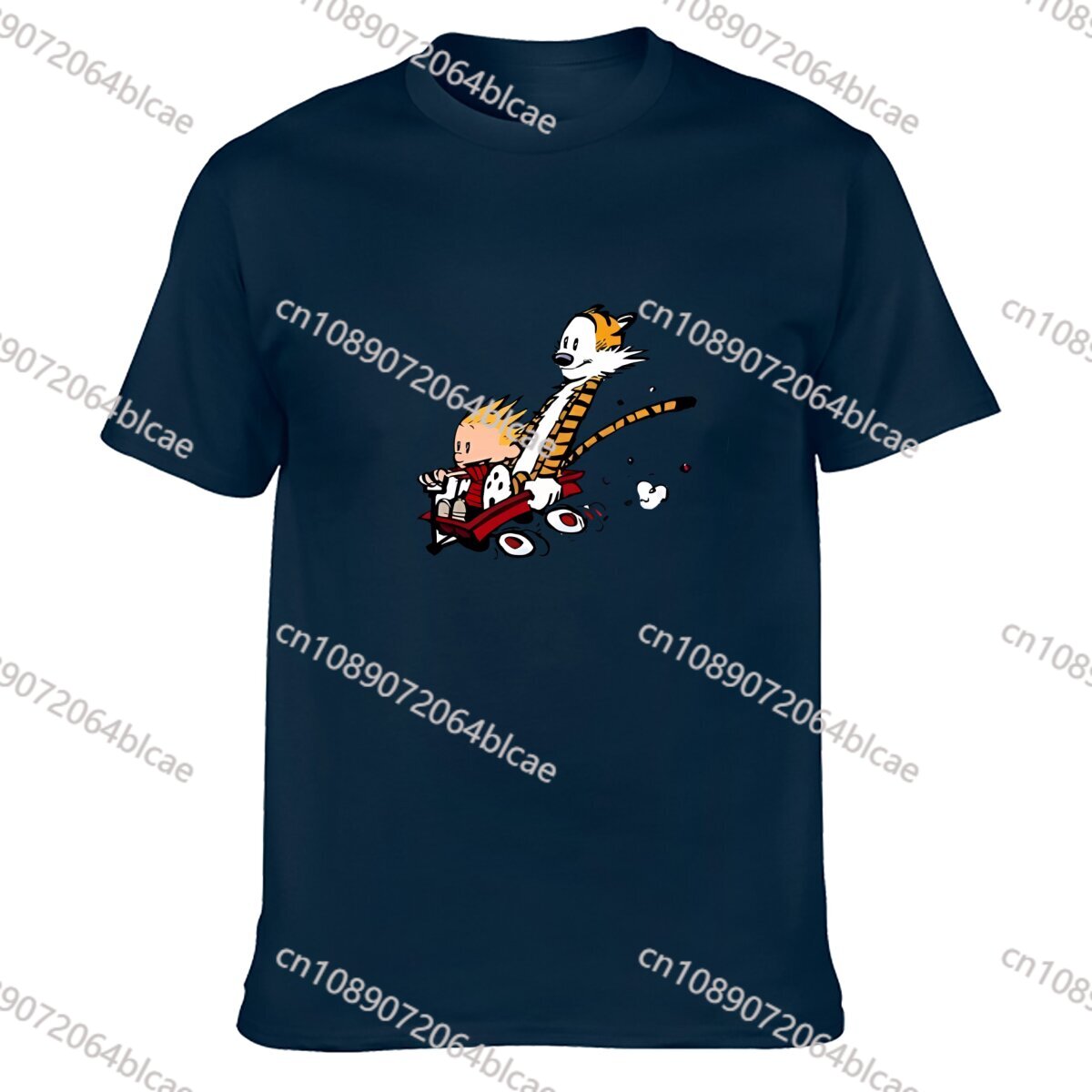 C-calvin e h-hobbes t camisa f - Mens Fashion Combination avaliação e preço