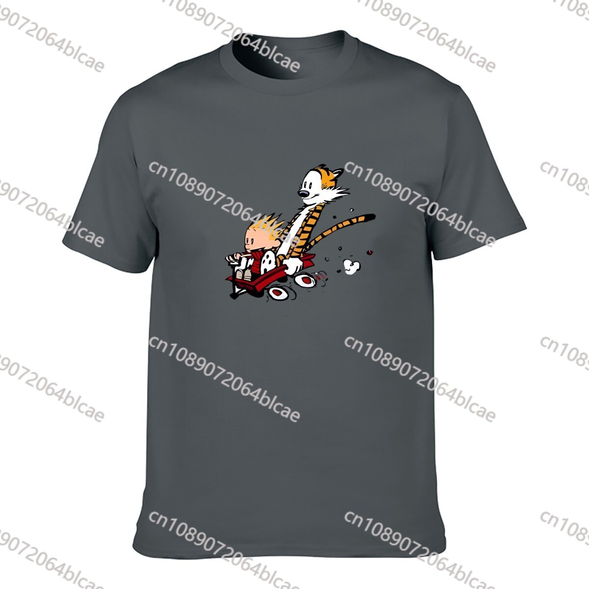 C-calvin e h-hobbes t camisa f - Mens Fashion Combination avaliação e preço
