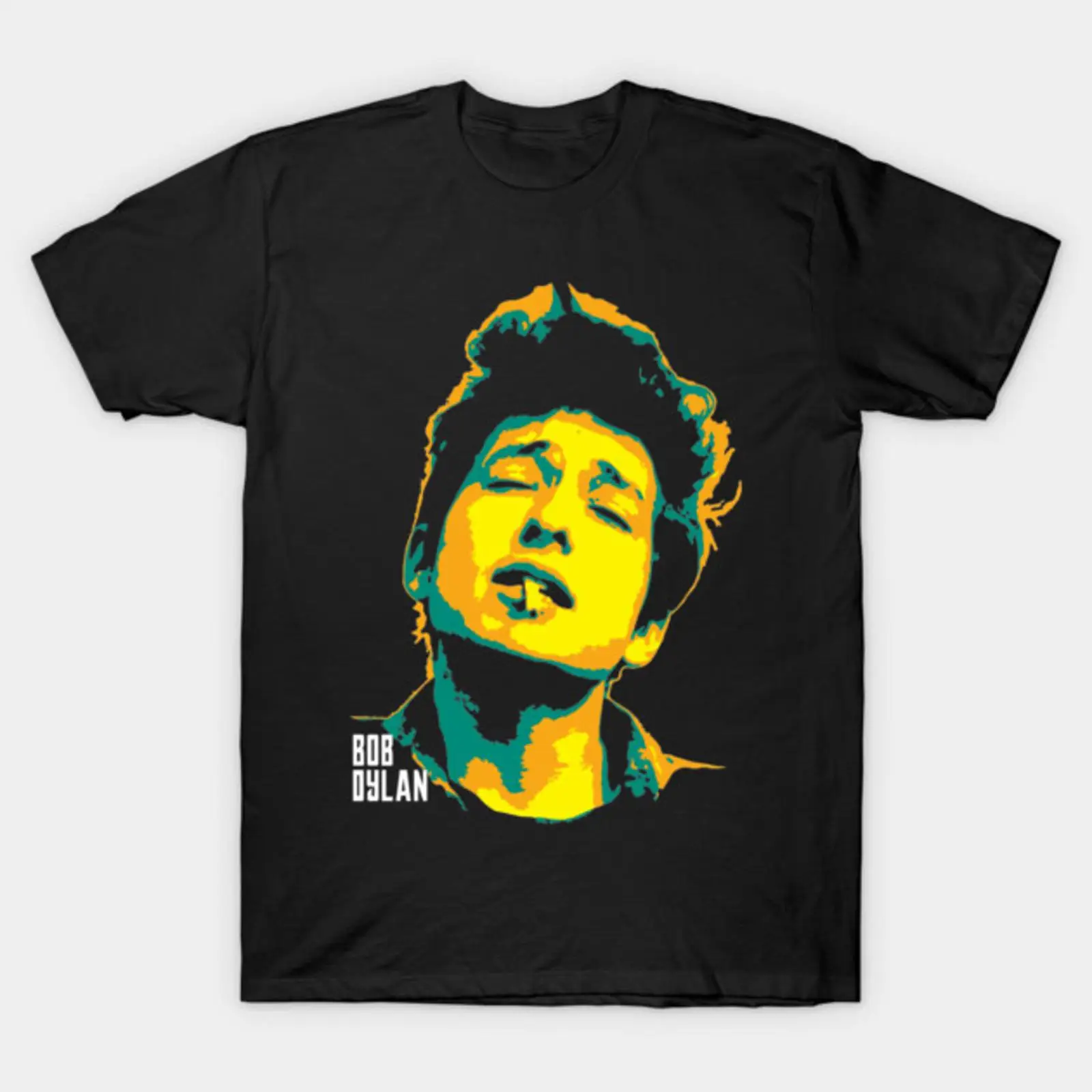 Camiseta retrô Bob Dylan Pop A - Men'S Fashion 1960S avaliação e preço