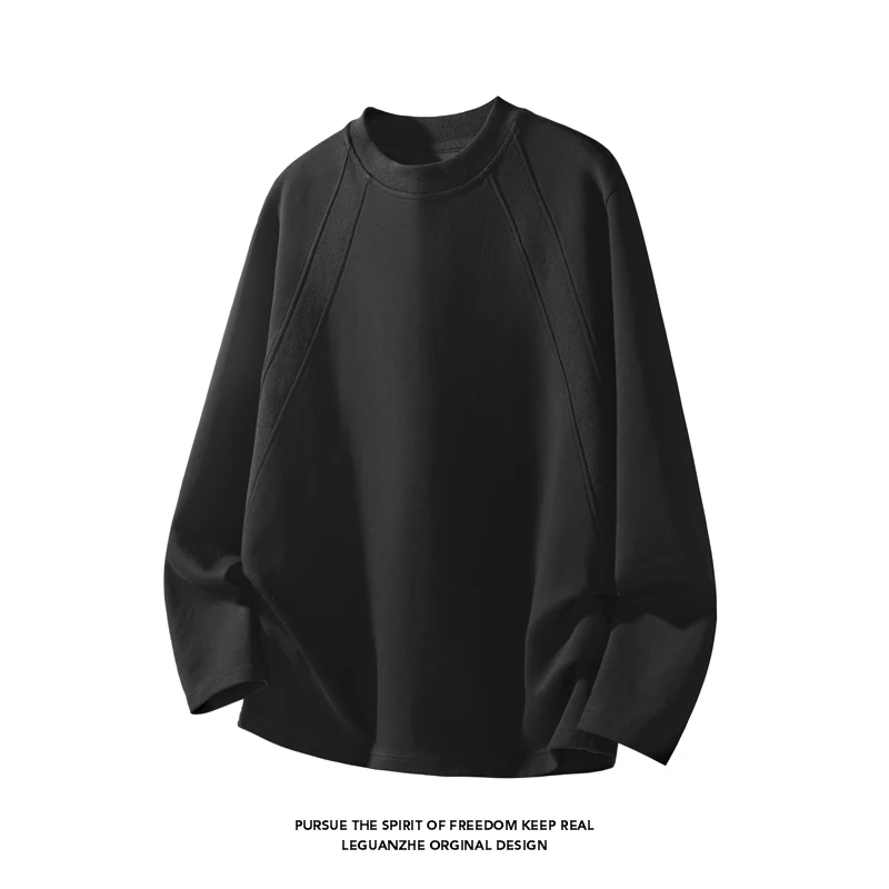 Camiseta Masculina de Manga Lo - Mens Fashion Top avaliação e preço