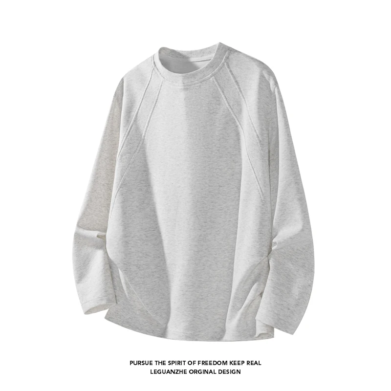 Camiseta Masculina de Manga Lo - Mens Fashion Top avaliação e preço