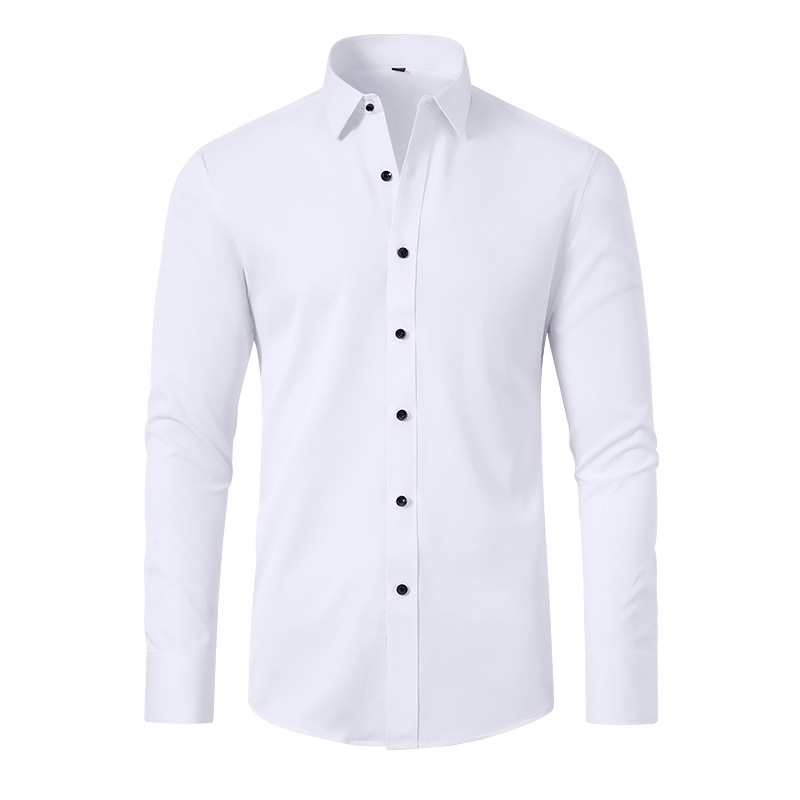 Camisa casual masculina de man - Dress Shirt Non-Iron avaliação e preço