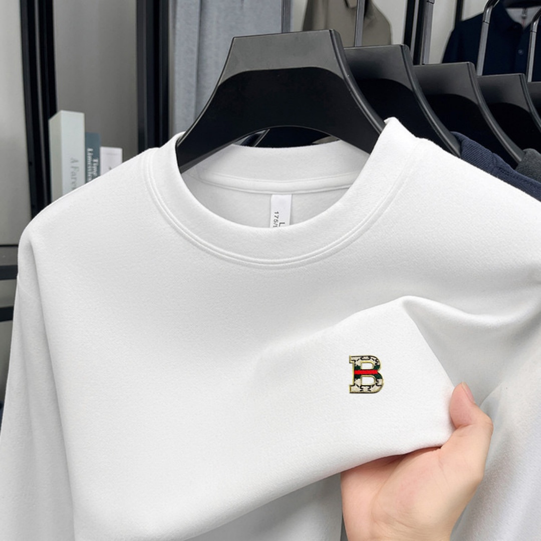 Camiseta masculina de algodão  - Mens Fashion Top avaliação e preço