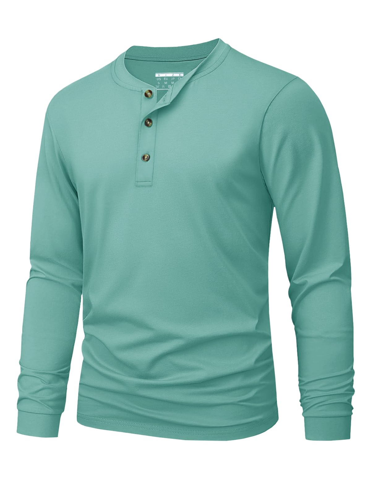 Camiseta Henley Masculina Simp - Mens Fashion Top avaliação e preço