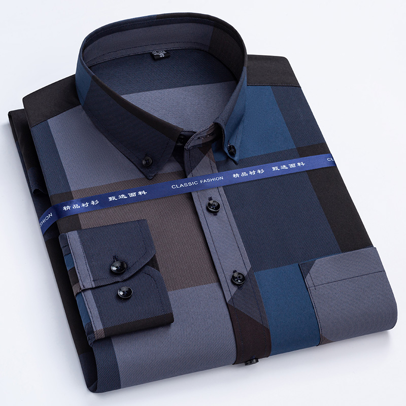 Camisas de vestido masculinas  - Dress Shirt Non-Iron avaliação e preço