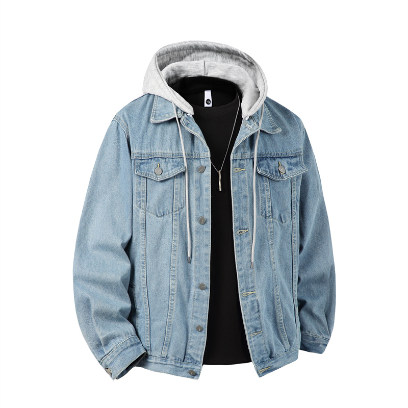 Homens com capuz jaqueta jeans - Bomber Jacket Men avaliação e preço